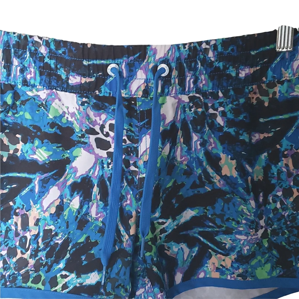 Blue Multi Women’s Swim Shorts
